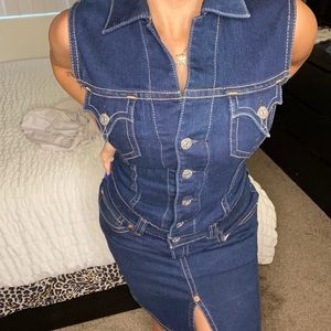 Levi’s denim dress